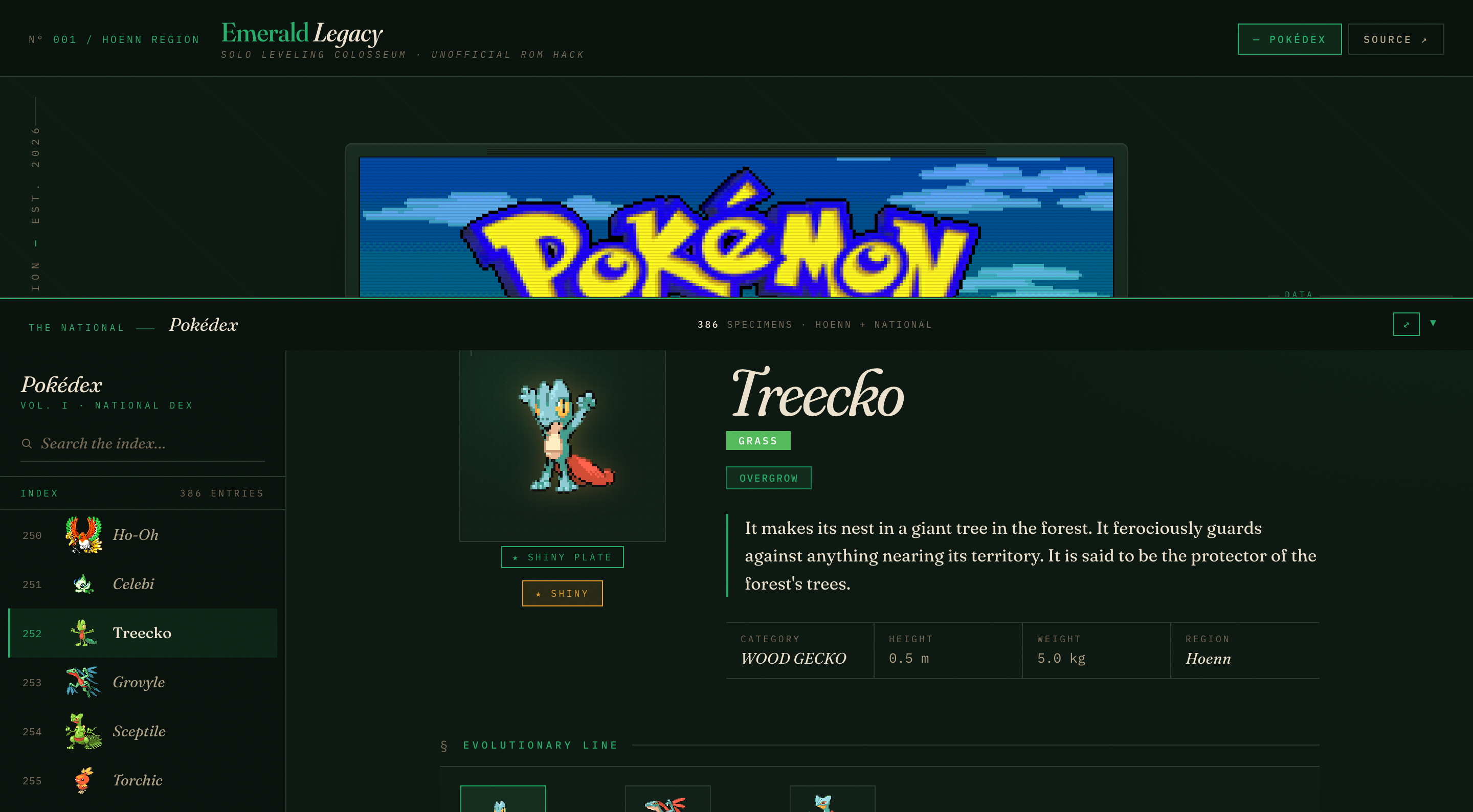 title screen